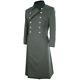 German M36 Gabardine Army Officers Greatcoat Ww2 Repro Long Trench Coat