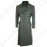 German M36 Gabardine Officers Greatcoat Ww2 Repro Long Great Trench Coat Army