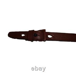 German Mauser K98 WWII Rifle Mid Brown Leather Sling x 10 UNITS K608