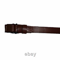 German Mauser K98 WWII Rifle Mid Brown Leather Sling x 10 UNITS h757