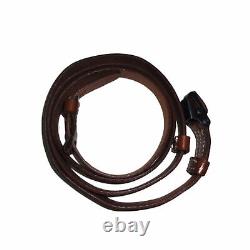 German Mauser K98 WWII Rifle Mid Brown Leather Sling x 10 UNITS h757