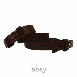 German Mauser K98 WWII Rifle Mid Brown Leather Sling x 10 UNITS h757