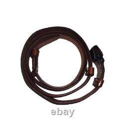 German Mauser K98 WWII Rifle Mid Brown Leather Sling x 10 UNITS n077