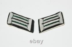 German Original WWII Army Beamten Paymaster Officer Collar Tabs