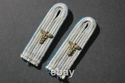German Original WWII Army Transportatio Officer's Shoulderboards