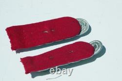 German Original WWII Army Veterinarian Shoulderboards High Rank