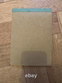 German Pre-WWII Map Case, handwritten Meldeblock And ESERO Planzeiger 29/11/1936