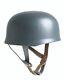 German Repro Ww2 M38 Paratrooper Helmet Military Army Gray Wwii Steel Metal Ii