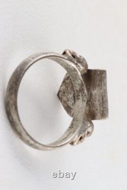 German Ring war period WW2 Oak leaves WWII Skull Germany Battlefield artifact Mi