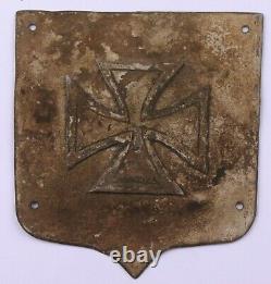 German Shield BADGE Iron Cross ww2 WWII ww1 WWI Handmade Military Jewelry Army