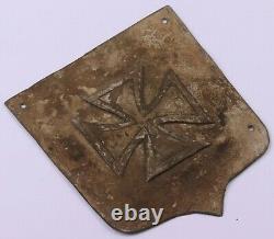 German Shield BADGE Iron Cross ww2 WWII ww1 WWI Handmade Military Jewelry Army