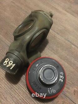 German WW 2 Gas Mask With Filter 1938 Soldier, Military, Original, Army