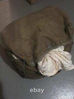 German WW 2 Parachute In Bag, Soldier, Army, Military Original