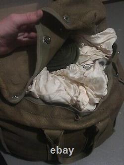 German WW 2 Parachute In Bag, Soldier, Army, Military Original