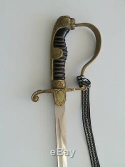German WW II Army Officer's Lion Head Sword