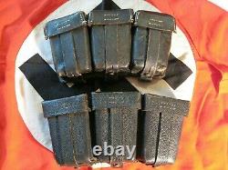 German WW II gun Ammo pouches 1935-1945 Germany German Army Original Europe