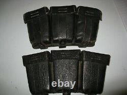 German WW II gun Ammo pouches 1935-1945 Germany German Army Original Europe