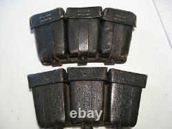 German WW II gun Ammo pouches 1935-1945 Germany German Army Original Europe