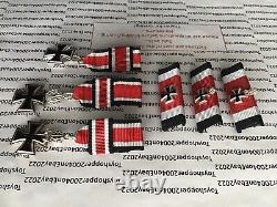 German WW2 1957 Army Veteran Bundeswehr Knights Cross Miniature Medals & Ribbons