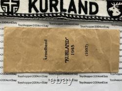 German WW2 Army 1957 Bundeswehr Veteran's Kurland Cuff Band with Bag