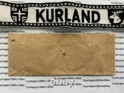 German WW2 Army 1957 Bundeswehr Veteran's Kurland Cuff Band with Bag