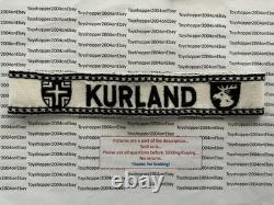 German WW2 Army 1957 Bundeswehr Veteran's Kurland Cuff Band with Bag