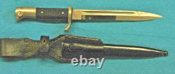 German WW2 Army Dress Carbine Bayonet M1940-Paul Seilheimer/ Solingen with Scab