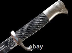 German WW2 Army Dress Carbine Bayonet M1940-Paul Seilheimer/ Solingen with Scab