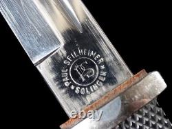 German WW2 Army Dress Carbine Bayonet M1940-Paul Seilheimer/ Solingen with Scab