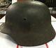 German Ww2 Army M40 Helmet With Liner And Chinstrap Missing Decal