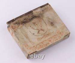 German WW2 Cigarette case WWII Trench art box 1st Cossack Cavalry Division Army