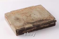 German WW2 Cigarette case WWII Trench art box 1st Cossack Cavalry Division Army