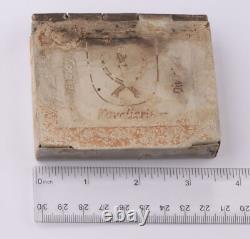 German WW2 Cigarette case WWII Trench art box 1st Cossack Cavalry Division Army