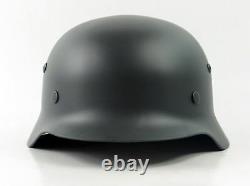 German WW2 M35 Gray Steel Helmet Field Best Replica Helmets New