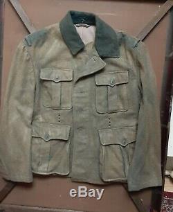 German WW2 M36 Wool Tunic Original Army Uniform 1936 EM Jacket Germany World War