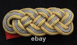 German WWII Army HEER General Officer Shoulder Board Single Slip-On