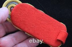 German WWII Army HEER General Officer Shoulder Board Single Slip-On