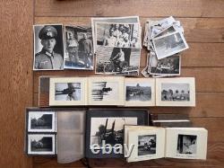 German WWII & Pre-War Photograph Archive 6 Albums, 453 Original Vintage Photos