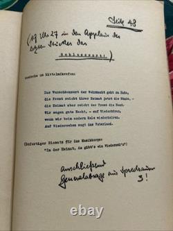 German WWII WW2 Soldier Humor Book Radio Request Show Artists for the Army 1