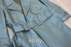 German WWII Wehrmacht Private Soldier Officer's Leather Coat RARE