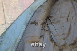 German WWII Wehrmacht Private Soldier Officer's Leather Coat RARE