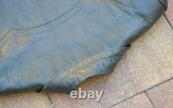 German WWII Wehrmacht Private Soldier Officer's Leather Coat RARE