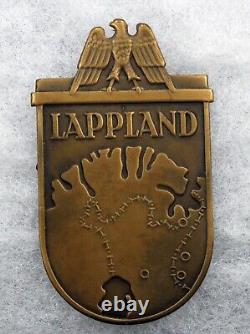 German World War II Army HEER Military LAPPLAND Sleeve Shield