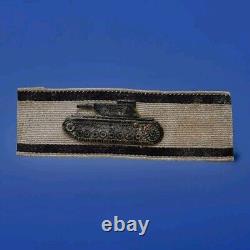 German World War II Army HEER Silver Armored Tank Destruction Strip