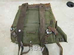 German World War II Army Heer Pony Fur Pack Backpack Rucksack M34 Tornister