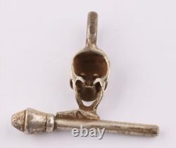 German army Ring WW2 Tank signet WWII Skull pendant Panzerfaust Anti-tank grenad