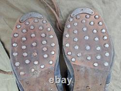 German army field set boots Marschstiefel size 45 repro