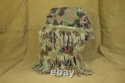 German army ww2 elite sniper face veil reproduction printed band version