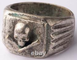 German ring WWII Banknote 1 Rentenmark 1937 Berlin WW2 Pendant Army Wehrmacht