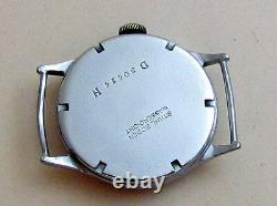 HELIOS DH D30414H WWII Swiss for German Army Wehrmaht Military Wristwatch P300